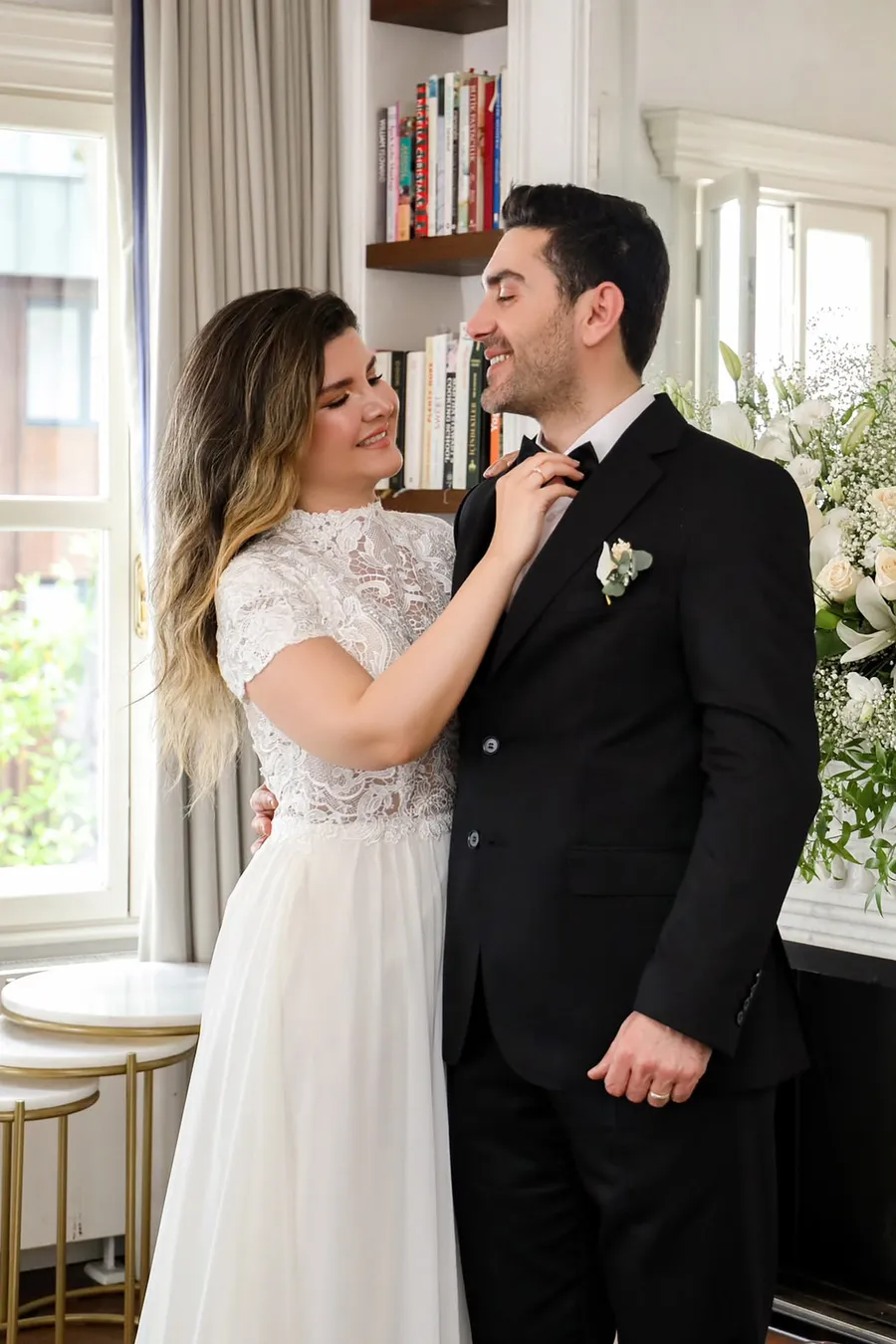 Gelin ve damat portresi