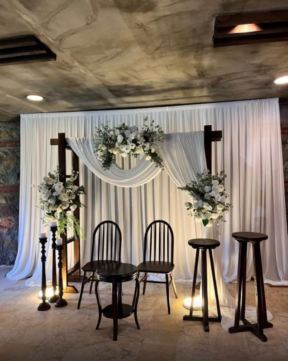 Salon İçi Fon Kurulumu — Organizasyon